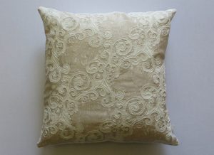 Layered Lace Cushion
